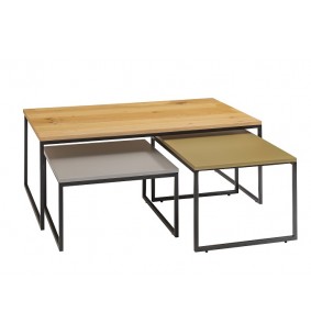 CLUBIC - Table basse dessus finition laque