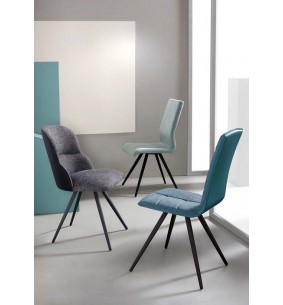 PIVOT - Chaise pieds métal