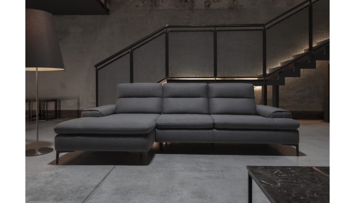 SAM - Canapé angle chaise longue (bt2+chaise...