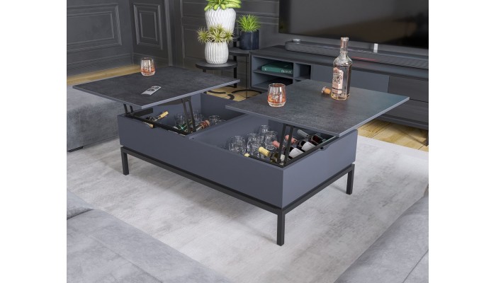 LORADO - Table basse bar et dinette