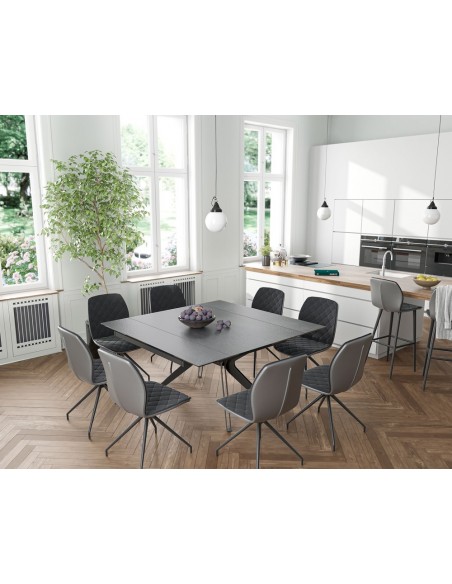 ATTRAIT - Table 2 allonges rétractables
