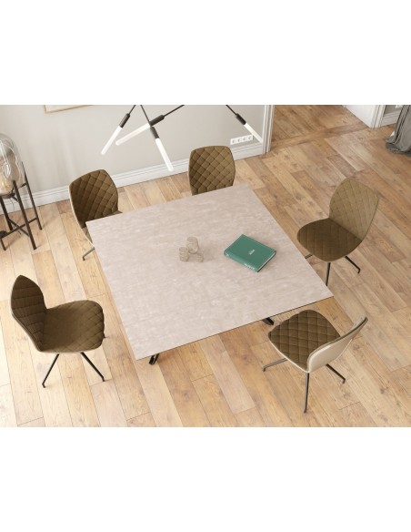 ATTRAIT - Table 2 allonges rétractables