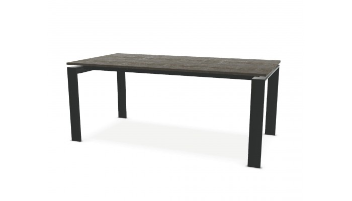Table de repas Urban avec 2 allonges papillon...