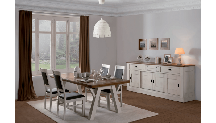 CANTIQUE - Enfilade 4 portes coulissantes 3...