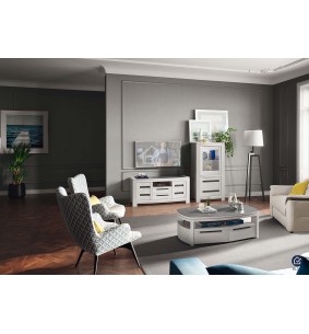 NESS - Table basse deux tiroirs