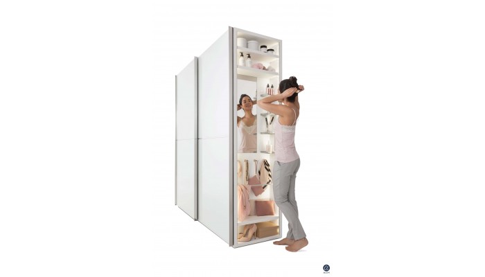 MERCATO - Armoire deux portes coulissante