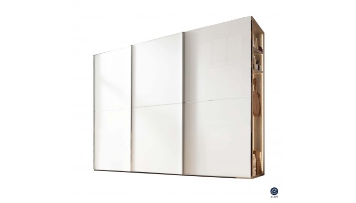 MERCATO - Armoire deux portes coulissante